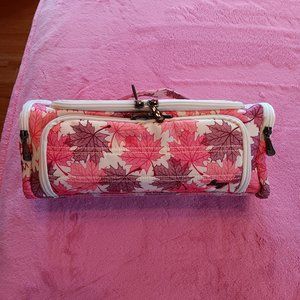 Lug Trolley Cosmetic Case in Maples Cream